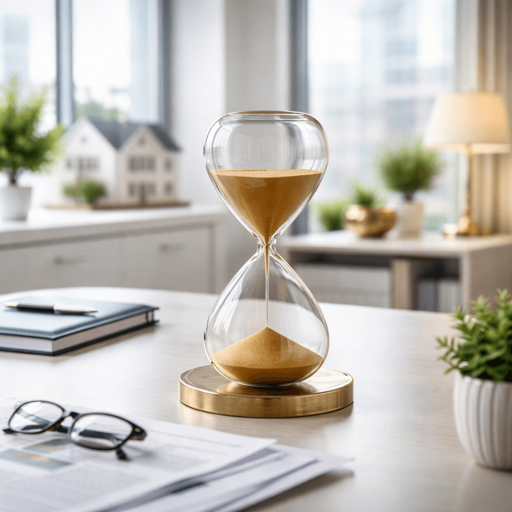 tempo nell'agenzia immobiliare